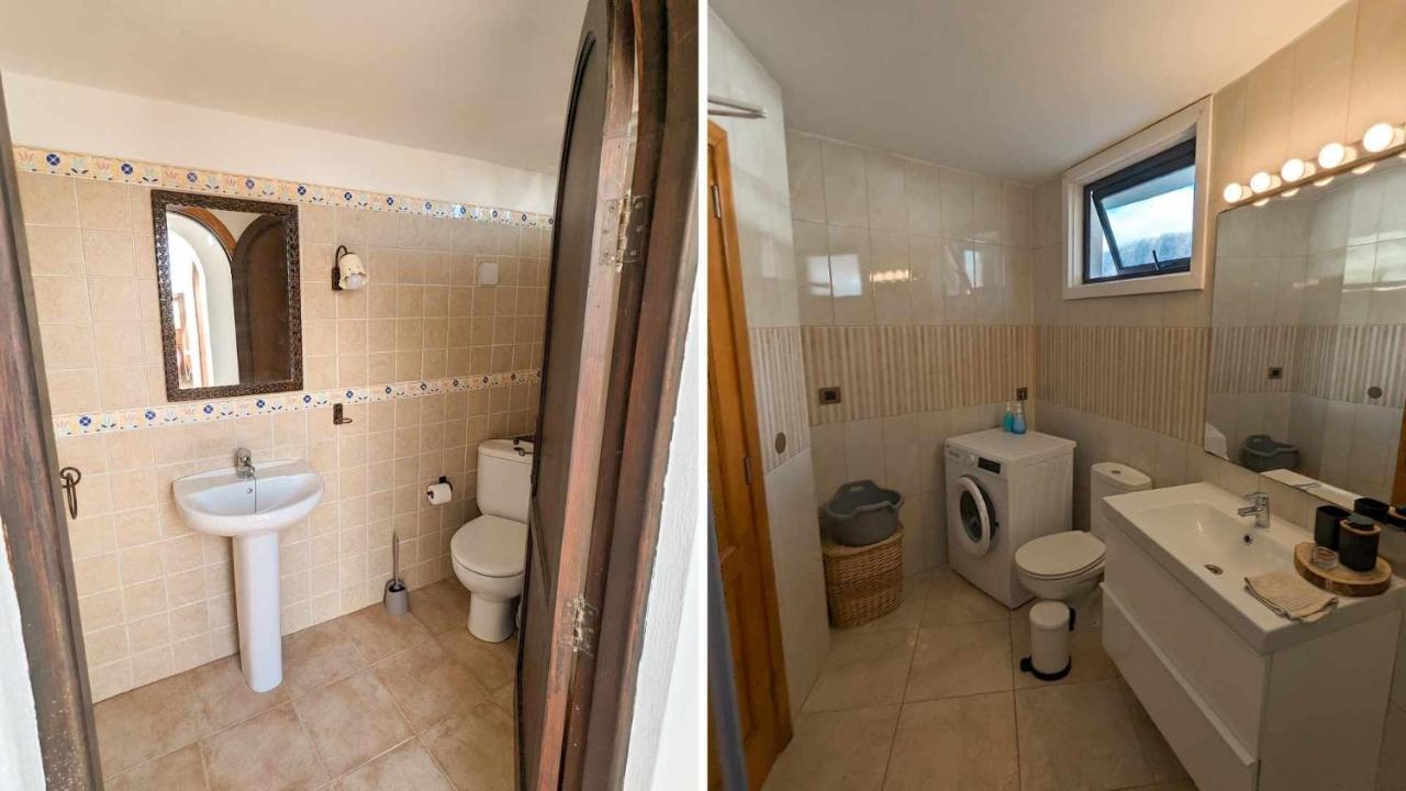 Bungalow Allende Famara Con Piscina Privada Y Ac Екстер'єр фото